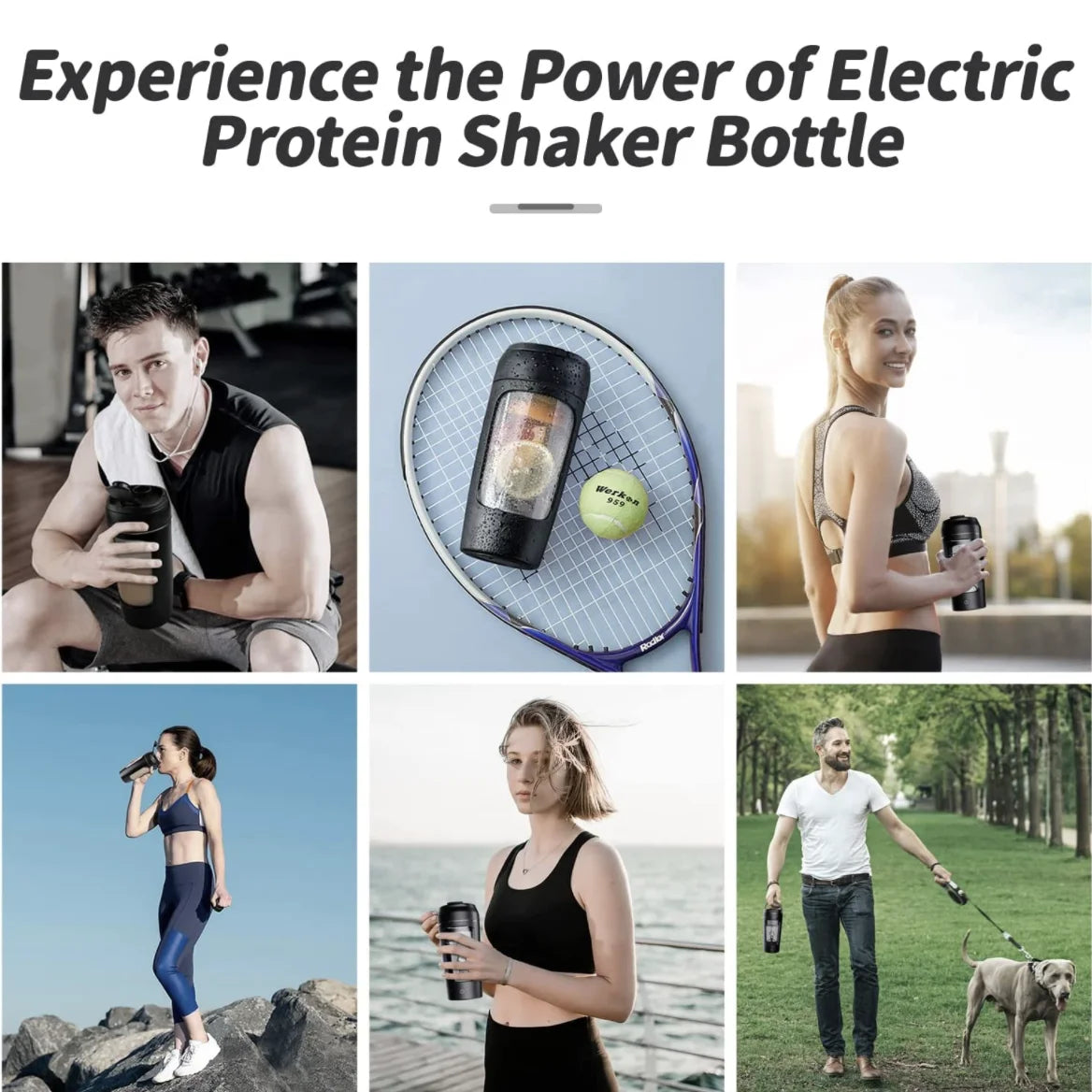 ShakeMix® Shaker Eléctrico para Proteína